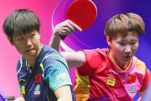 老对手巅峰对决！孙颖莎今年第四次与王曼昱争冠