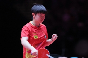 WTT中国澳门冠军赛：孙颖莎4-1淘汰蒯曼，决赛将对阵王曼昱