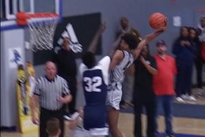 在太阳能否打出来？美媒晒杰伦-格林高中炸裂隔扣视频 身体是真好