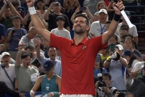 德约科维奇生涯第97次晋级1000赛8强，11次参加上海大师赛全进8强