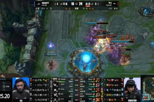 粉丝热议T1首局险胜100T：去年的冠亚军今年都沦为厨师长了