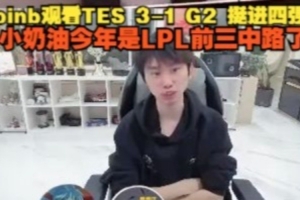 doinb看TES 3-1 G2挺进四强：小奶油今年是LPL前三中路了
