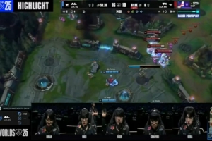 AL-T1第五局赛事语音 Faker：推基地推基地结束结束