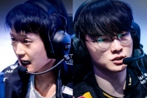 S15八强ALvsT1预热海报：谁能赢下这场棋逢敌手的交锋